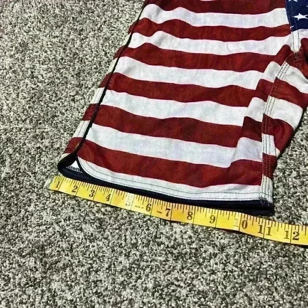 Rip Curl Patriotic Red White Blue Stars Stripes USA Flag Board Shorts Mens 29 - Picture 4 of 12